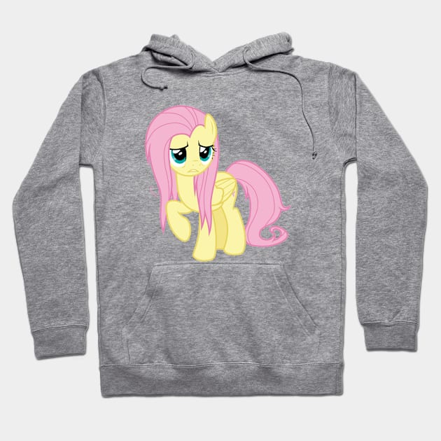 Weary Fluttershy Hoodie by CloudyGlow